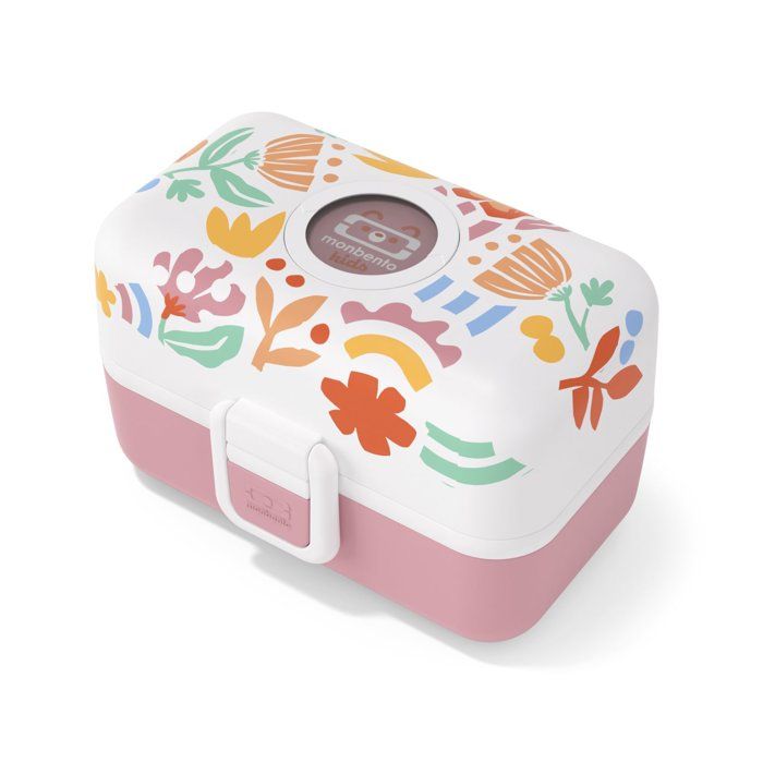 MONBENTO Children's Lunch Box - 3 Compartments - 500 ml - MB Tresor Papercut