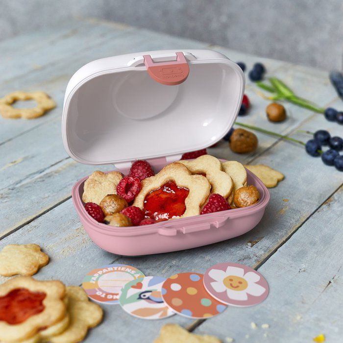 MONBENTO Lunch Box - Airtight Snack Box - 600 ml - MB Gram Paper Cut