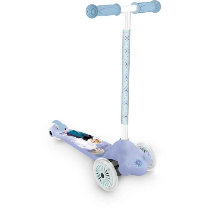 MONDO Frozen 3-Wheel Inverted Scooter - Ideal for Ages 3 and Up