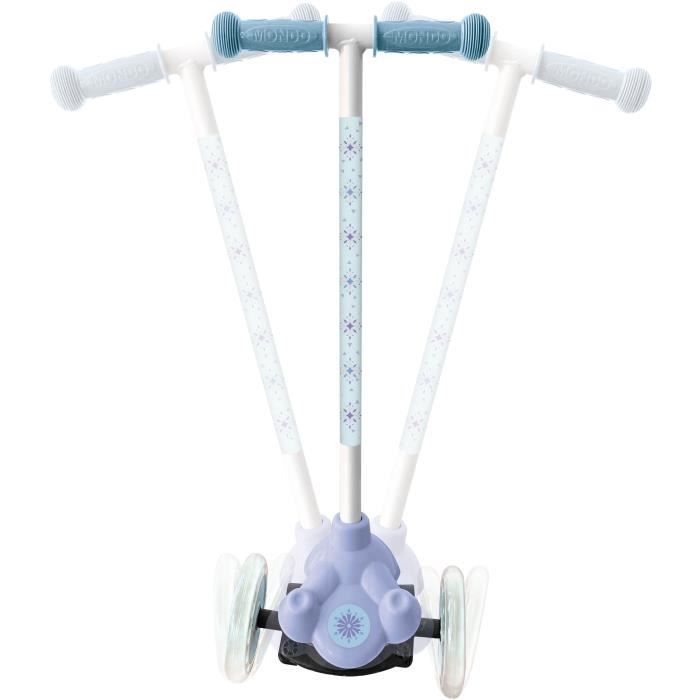 MONDO Frozen 3-Wheel Inverted Scooter - Ideal for Ages 3 and Up