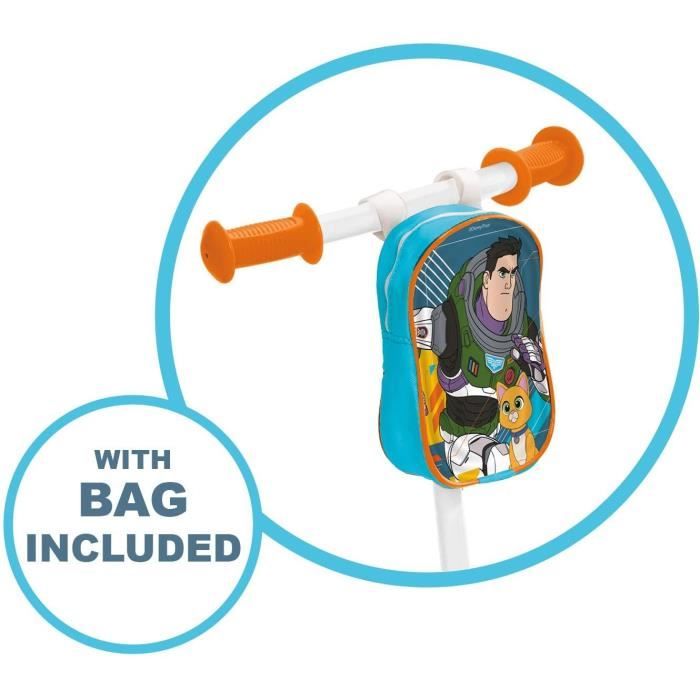 MONDO Buzz Lightyear 3-Wheel Scooter - Ideal for Ages 2 and Up