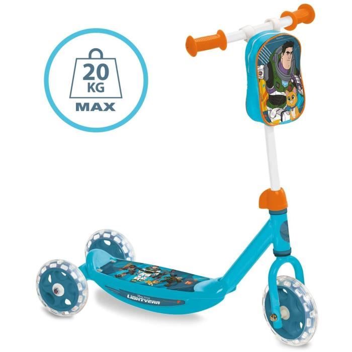 MONDO Buzz Lightyear 3-Wheel Scooter - Ideal for Ages 2 and Up