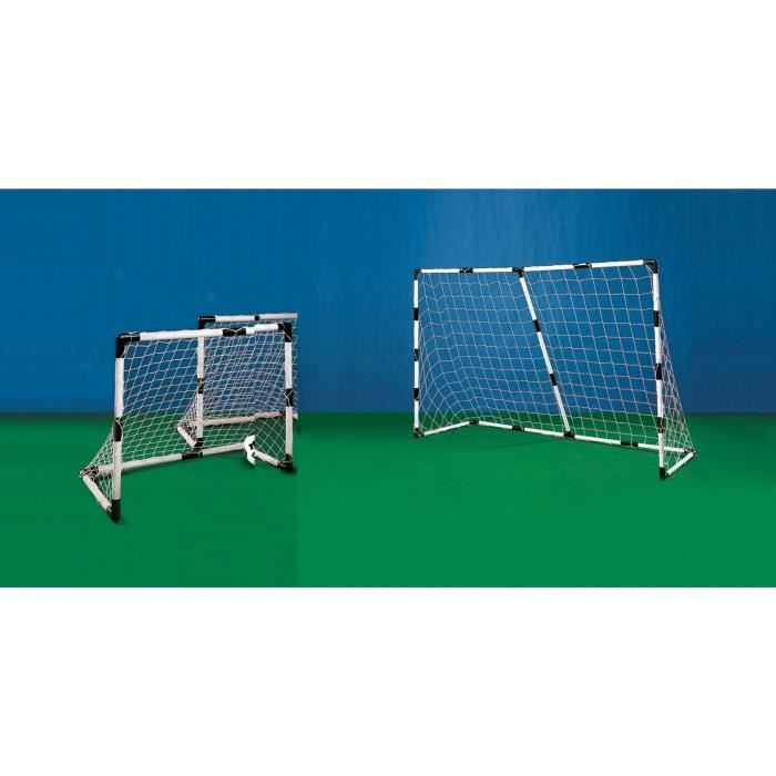 FIFA WORLD CUP 2018 Large Goal Cage - Modulable for 2 Mini Soccer Goals - with Ball