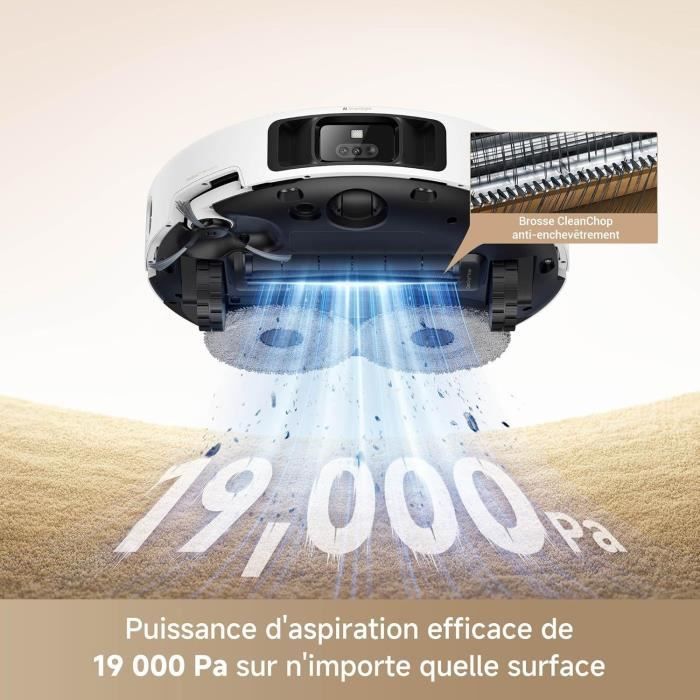 MOVA P50 Pro Ultra Robot Vacuum Cleaner and Mop - 19,000 Pa - Automatic Cleaning
