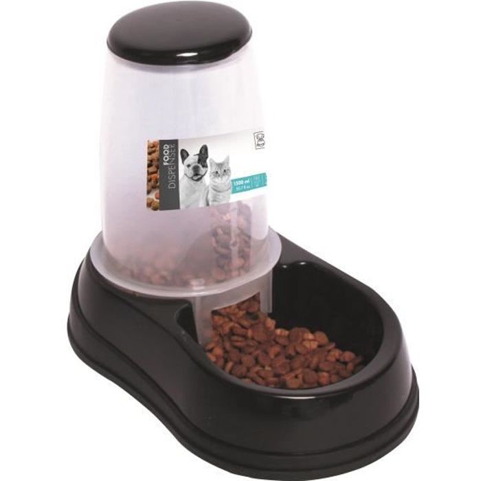 MPETS Food Dispenser for Cats and Dogs - 1500 ml - Blue