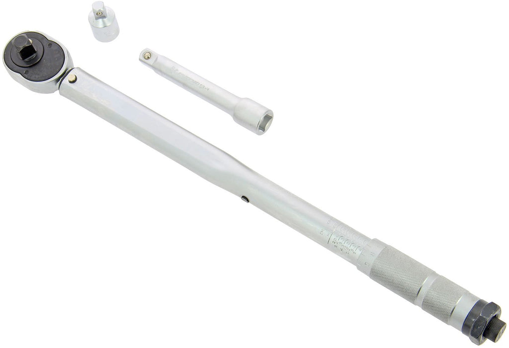 MICHELIN - Torque Wrench Set - 40-210 Nm - 1/2" with Extension and Adapter 40-210Nm
