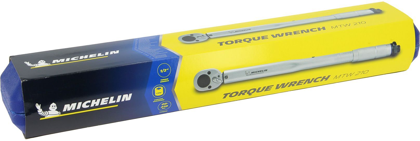 MICHELIN - Torque Wrench Set - 40-210 Nm - 1/2" with Extension and Adapter 40-210Nm