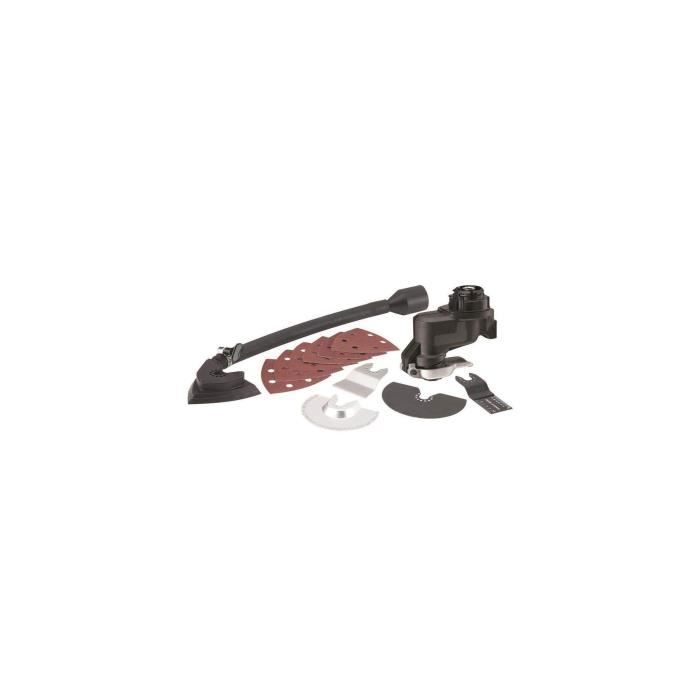 BLACK+DECKER - Multievo Oscillating Tool Head with 11 Accessories - MTOS4-XJ