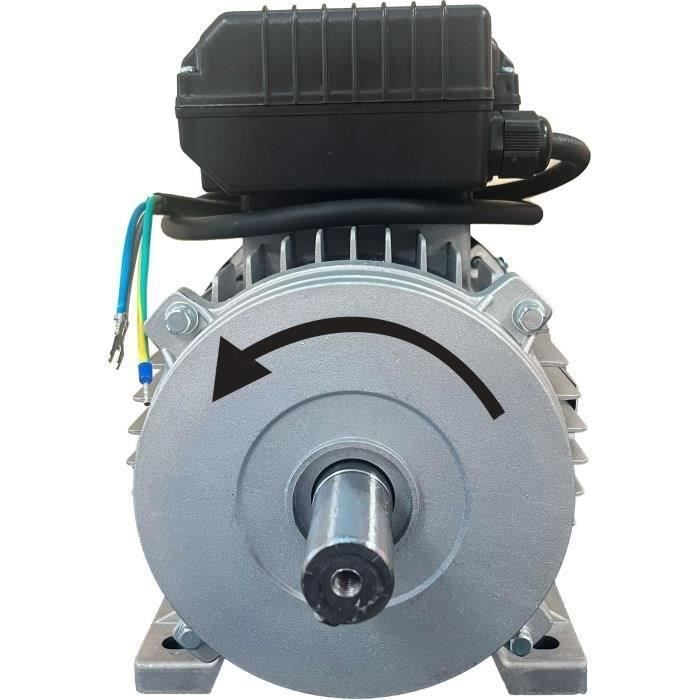DOMAC 3HP/230V Electric Motor with Pulley - MEC 90