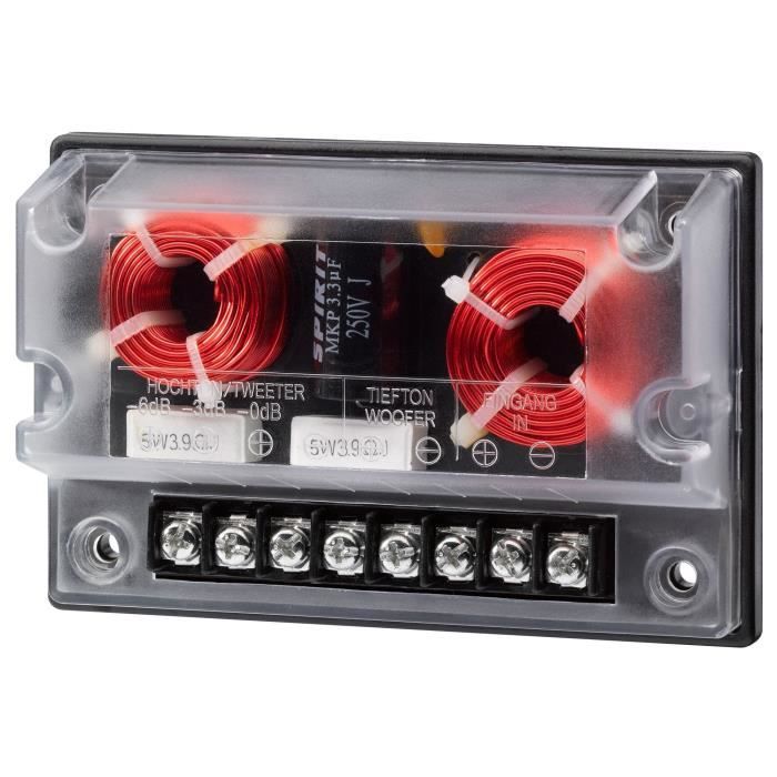 MTX AUDIO 2-Way Set - 13 cm - 4Ω - 80 Wrms - Aluminum Chassis