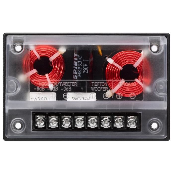 MTX AUDIO 2-Way Set - 13 cm - 4Ω - 80 Wrms - Aluminum Chassis