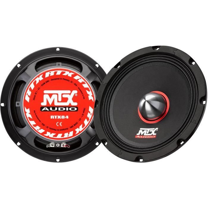 MTX AUDIO RTX84 Mid-Bass Speaker Ø20cm 150W RMS 600W Peak 7dB/2V/1m