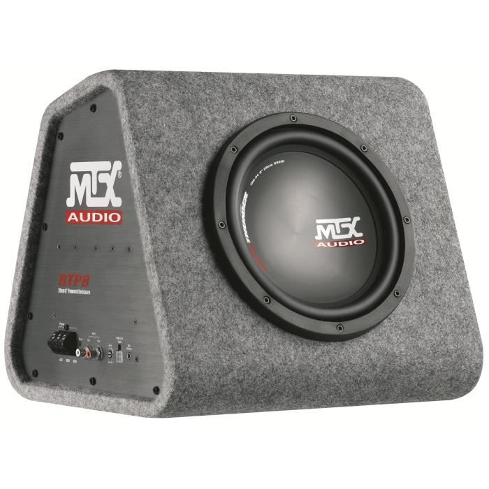 MTX AUDIO RTP8 Powered Subwoofer - 20 cm 120W RMS - EBC Remote Control