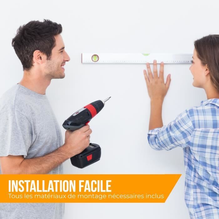 NANOOK Swivel and Tilt Wall Mount - 19-43 inch - 90° Rotation - 45 kg