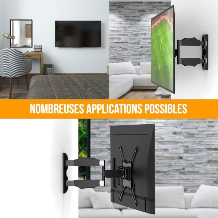 NANOOK TV Wall Mount for 32-55 Inch TVs - Tilt - LCD, LED, QLED, OLED