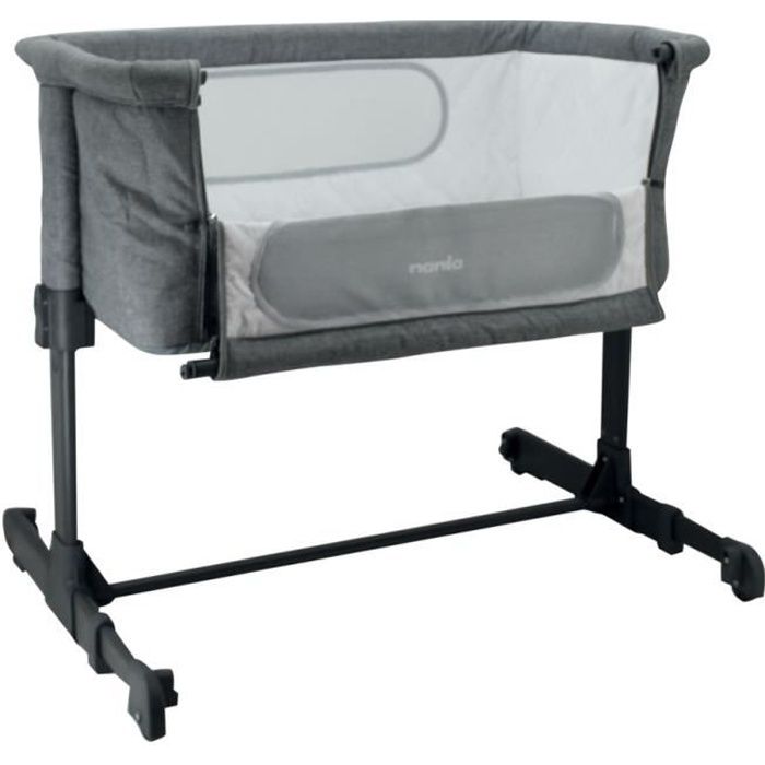 NANIA DODI Co-Sleeping Baby Cot - 2-in-1 Travel Cot - Ultra-comfortable 4 cm thick mattress