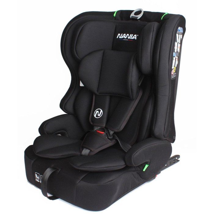 NANIA LIMA Car Seat - Group 1/2/3 - i-Size - Black
