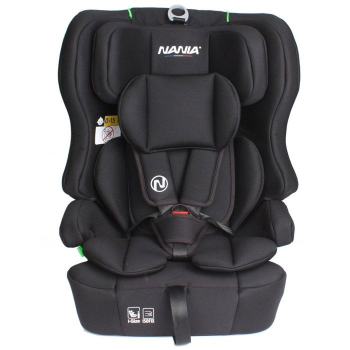 NANIA LIMA Car Seat - Group 1/2/3 - i-Size - Black
