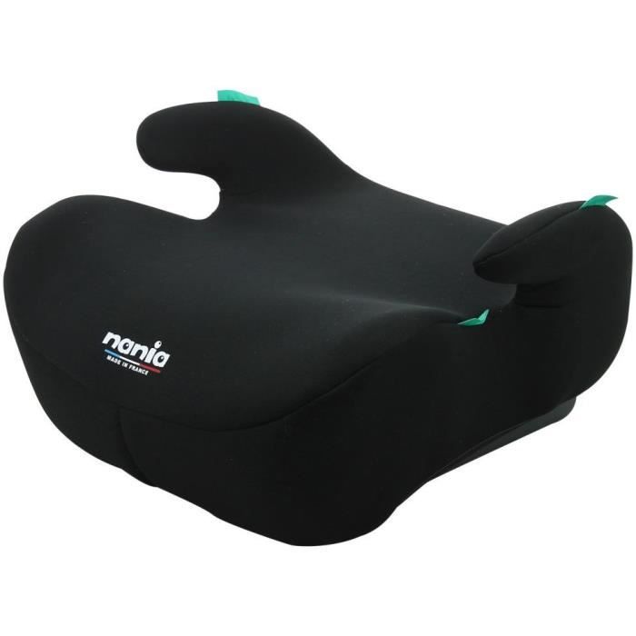NANIA Bubble Booster Car Seat - Group 3 - i-Size - Black