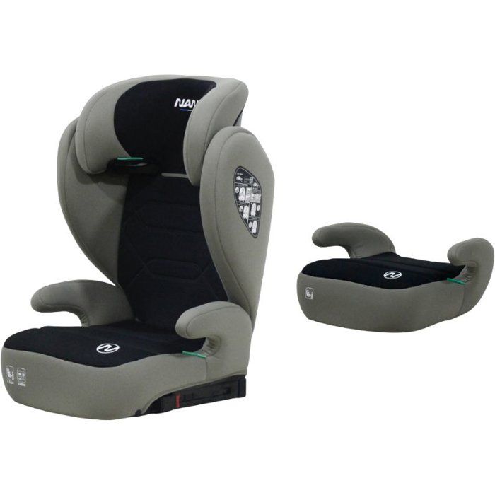 Nania Belem Car Seat - Group 2/3 - i-Size - 100/150 cm - 4 to 12 Years - Black