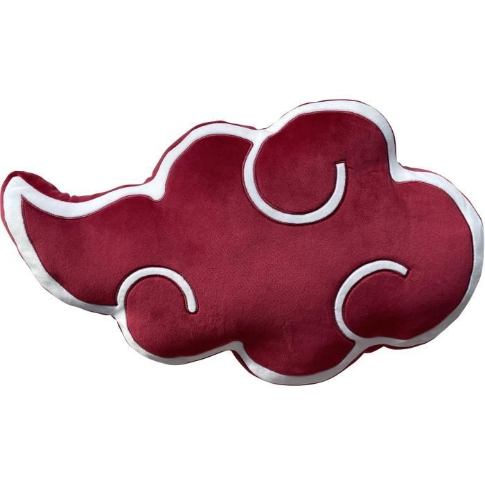 3D Cushion - NARUTO SHIPPUDEN - Akatsuki Logo - Microfiber - 50 cm