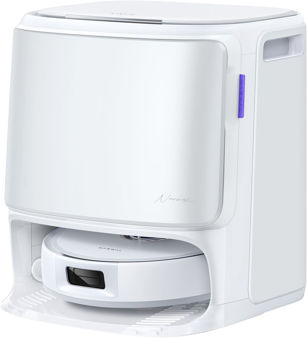 NARWAL Freo X10 Pro - Robot Vacuum Cleaner and Mop - 11,000 Pa - Dual Airflow Anti-Tangle - Self-Cleaning and Drying