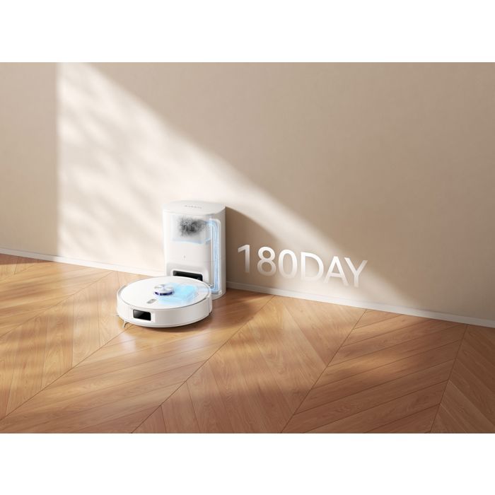 NARWAL Freo S - Robot Vacuum Cleaner and Mop - 8000 Pa - 180-Day Self-Emptying - LDS Navigation - 3D Mapping