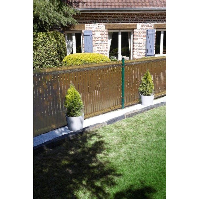 NATURE PVC Blackout Roll - 50 m x 48 mm - Wood Look - Includes 100 Clips