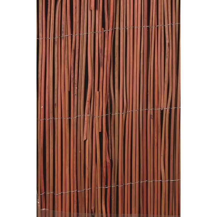 NATURE Reed Screen - Fine Willow Bundles - 1 x 3 m - Opaque 4/5