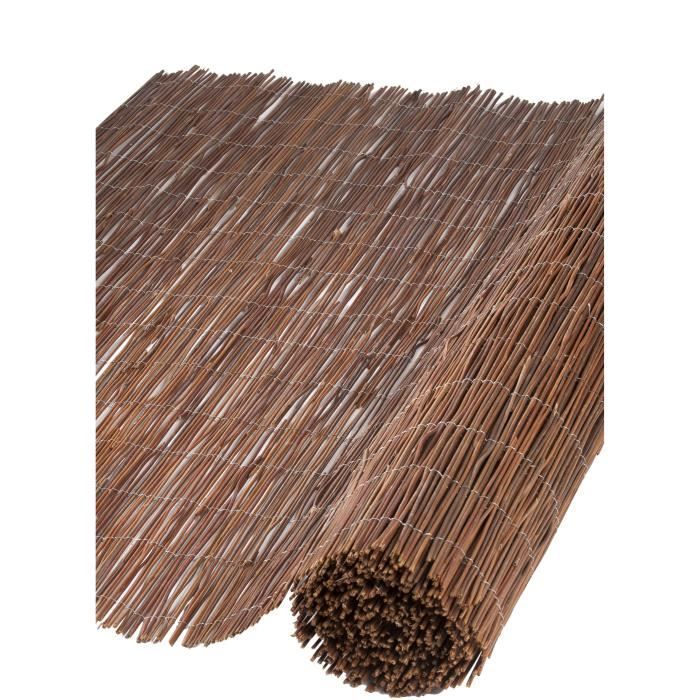 NATURE Reed Screen - Fine Willow Bundles - 1 x 3 m - Opaque 4/5