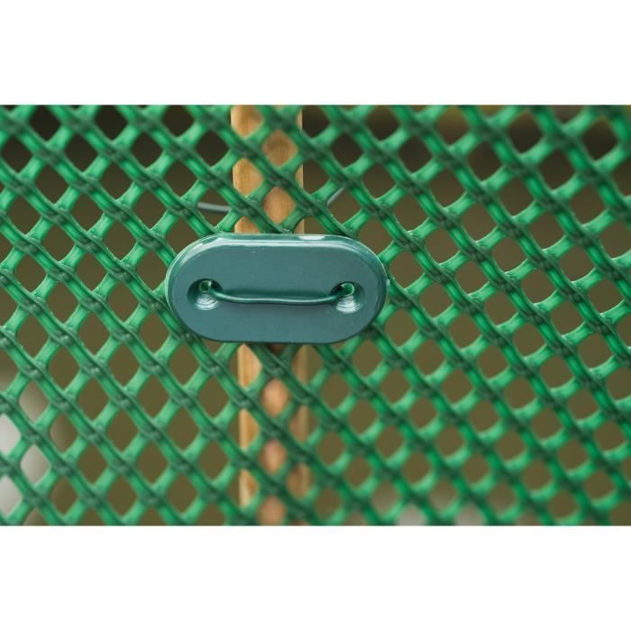 NATURE Green Fixing Set - 26 Fasteners and 4 m Wire