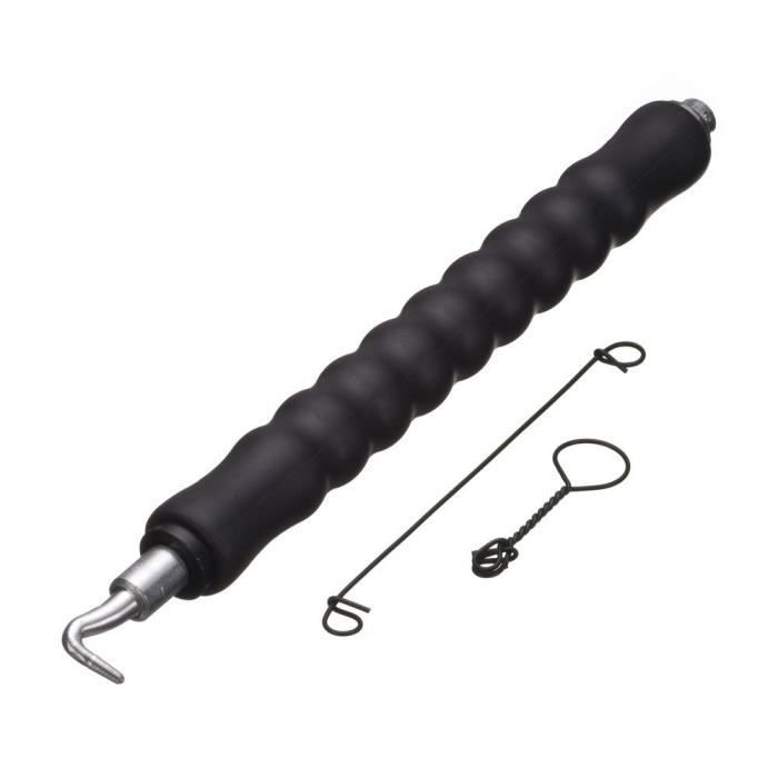 NATURE Automatic Wire Twister with Rubber Handle 50 Galvanized Steel Ties