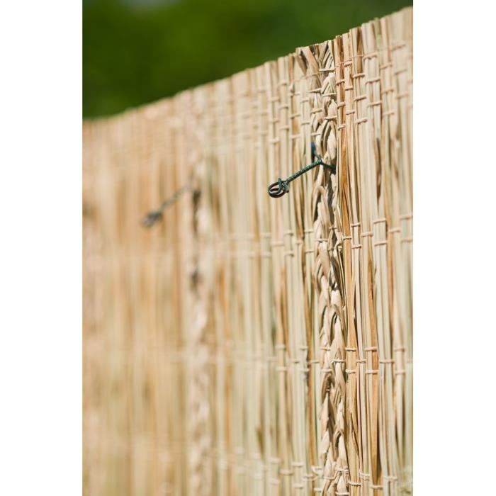 NATURE Pack of 200 Loop Ties in Green Plastic-Coated Galvanized Steel L16