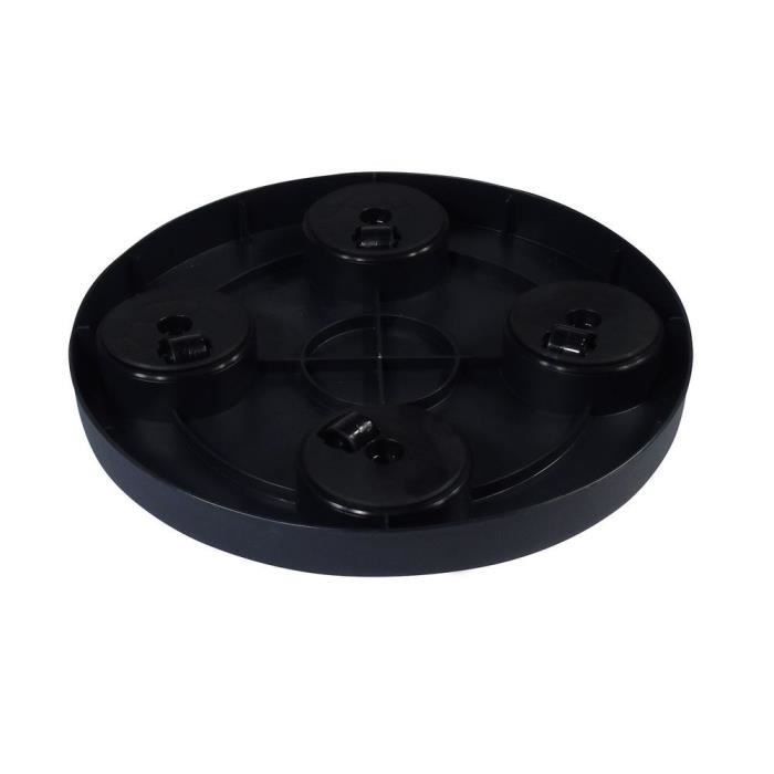 NATURE Plant Stand with Wheels - Polypropylene - H4 x Ø29.2 cm