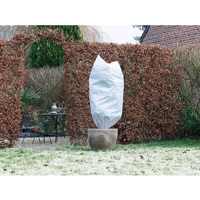NATURE Winter Cover - Pack of 2 - Ø 75 cm x 1.50 m - White