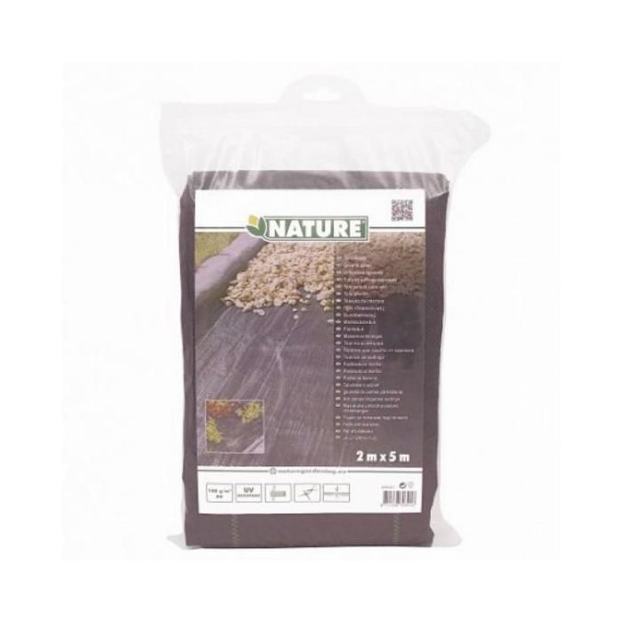 Nature Weed Control Ground Cover, 2 x 5 m, Black