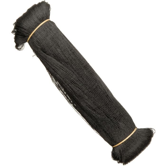 Primo 5x2m anti-bird netting in 12gr/m² black polyethylene knitted mesh