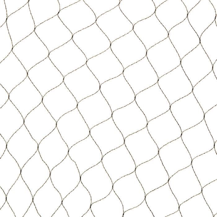 Primo 5x2m anti-bird netting in 12gr/m² black polyethylene knitted mesh
