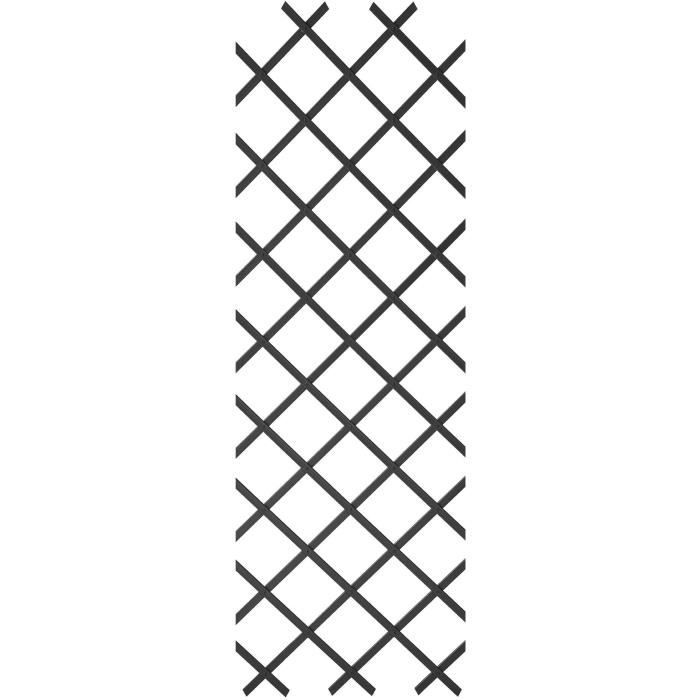 NATURE Expandable Trellis - Anthracite Plastic - 50 x 150 cm