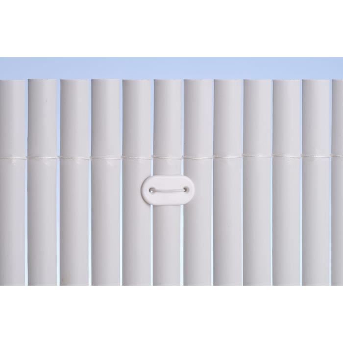 NATURE Set of 26 Mesh Fasteners - White - Includes 14 cm Plastic-Coated Wire