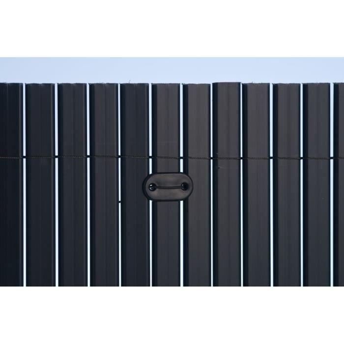 Fixing Set for Plastic Mesh Anthracite Grey 26 Fasteners with Wire
