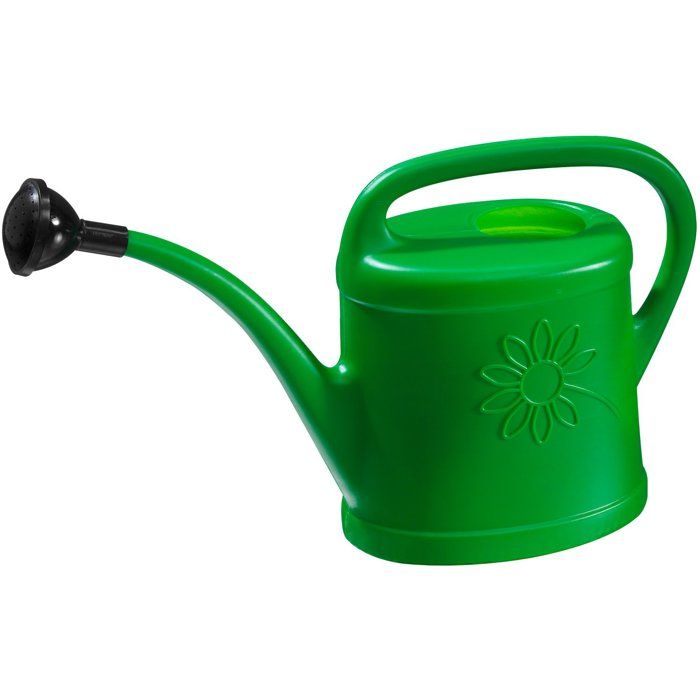 NATURE Watering Can - 3 L - Green - with Watering Rose