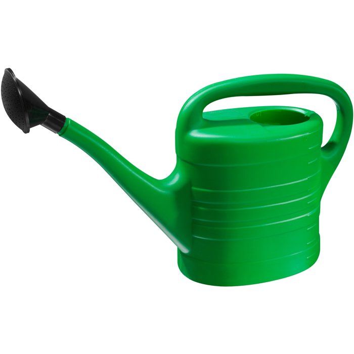 NATURE Watering Can - 10 L - Green - with Watering Rose