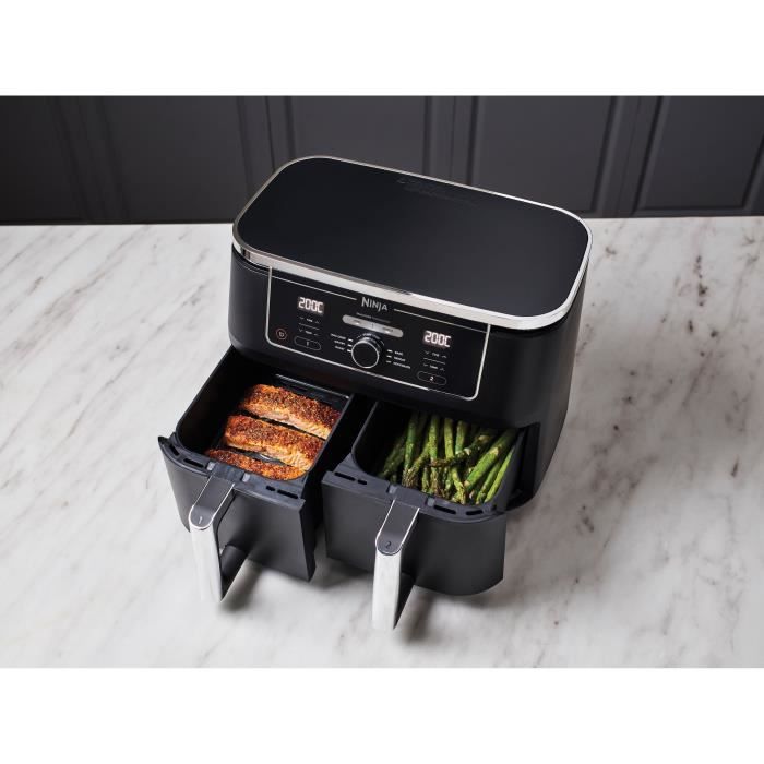 NINJA Foodi Max Dual Zone Air Fryer - 9.5 L - 6 Cooking Programs - AF400EU