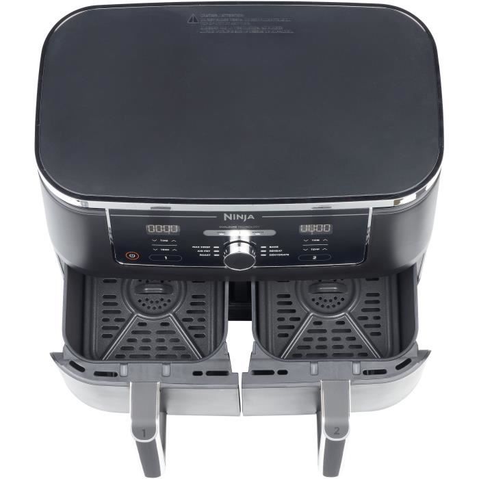 NINJA Foodi Max Dual Zone Air Fryer - 9.5 L - 6 Cooking Programs - AF400EU