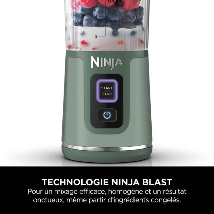 NINJA Blast Cordless Portable Blender - BC151EUEM - Forest Green