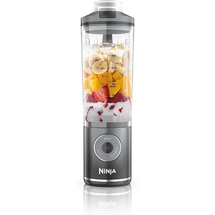 NINJA Blast Max Portable Blender - BC251EUGY - 530 ml - Cordless - Grey