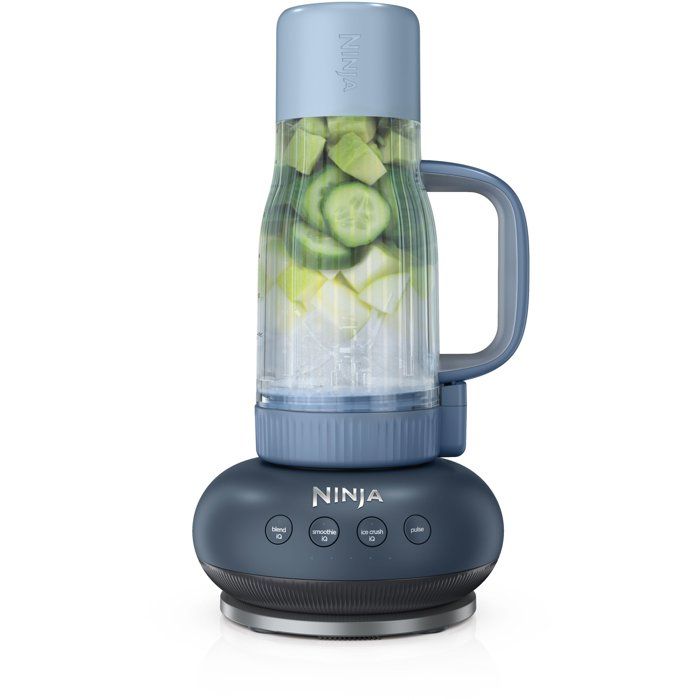 NINJA BlendBoss Blender - DB351EUCY - 1200 W - 760 ml - BPA-free - Midnight Blue