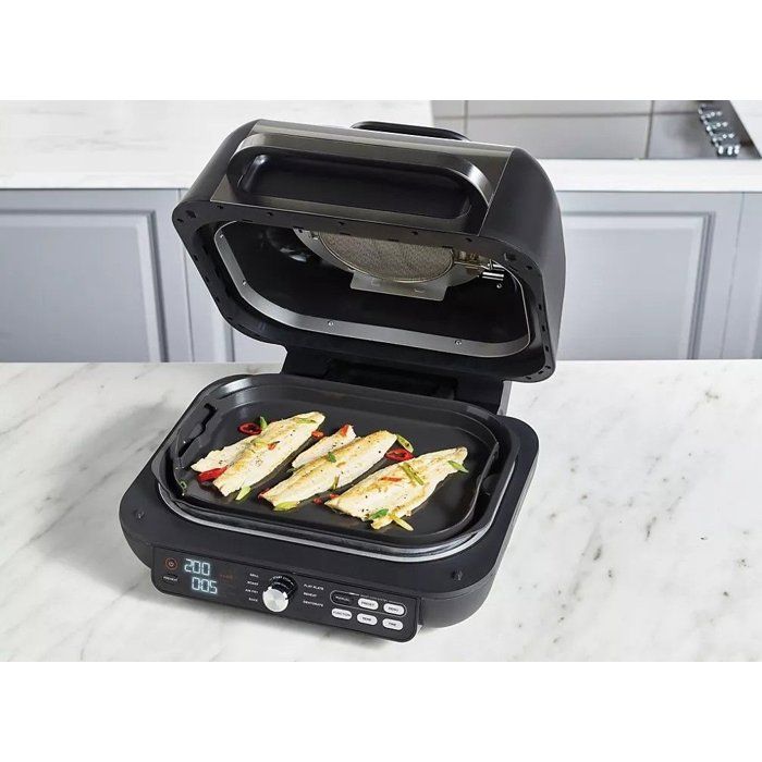 NINJA Grill - Foodi Max Pro AG651EU - 3.8 L Capacity - Silver/Black - 2460W