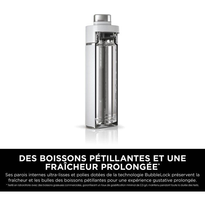 Ninja Thirsti White Travel Bottle